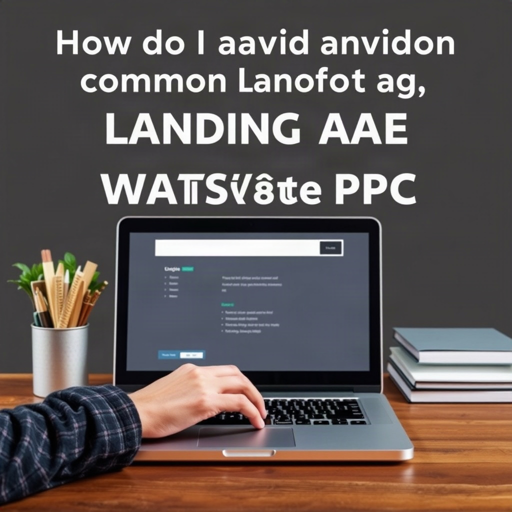 How do I avoid common landing page mistakes that waste PPC budget?