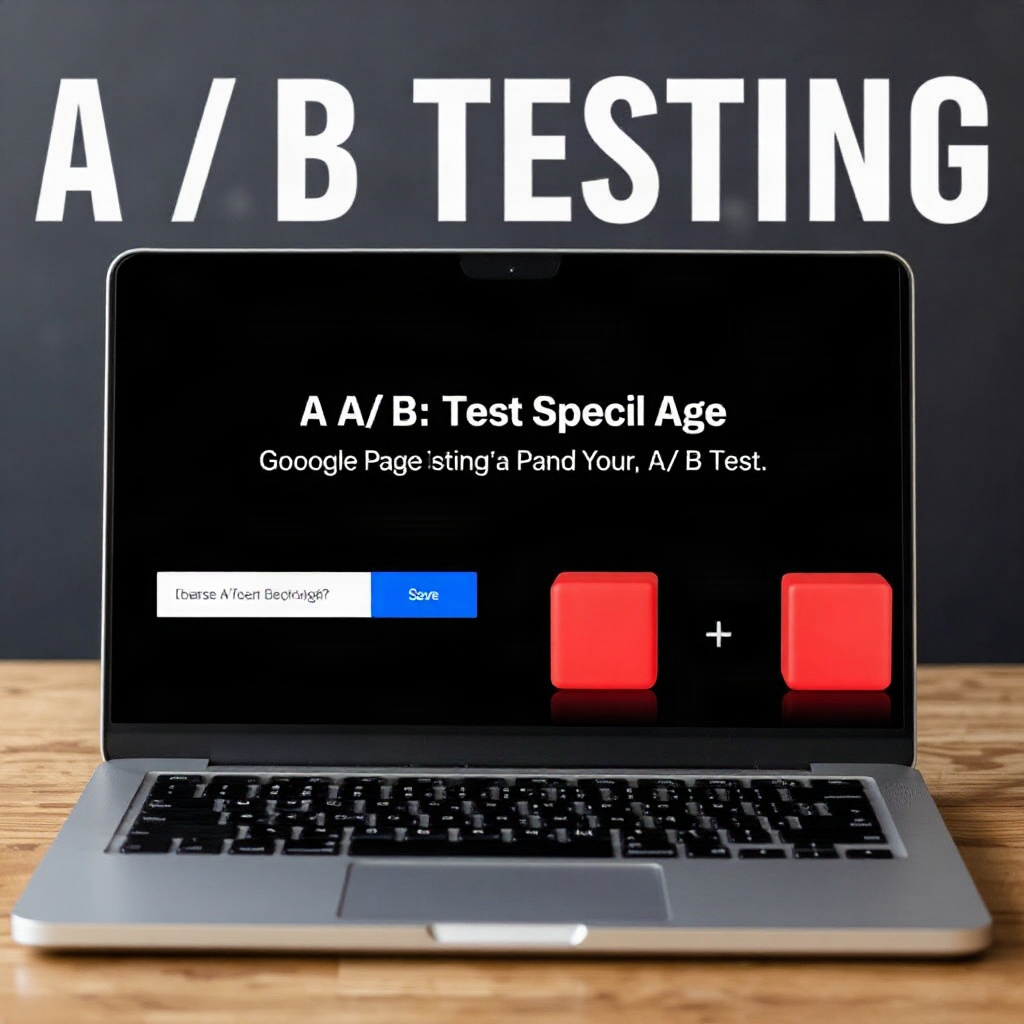 Should I test my landing page with Google Ads' native tool or build my own A/B test?